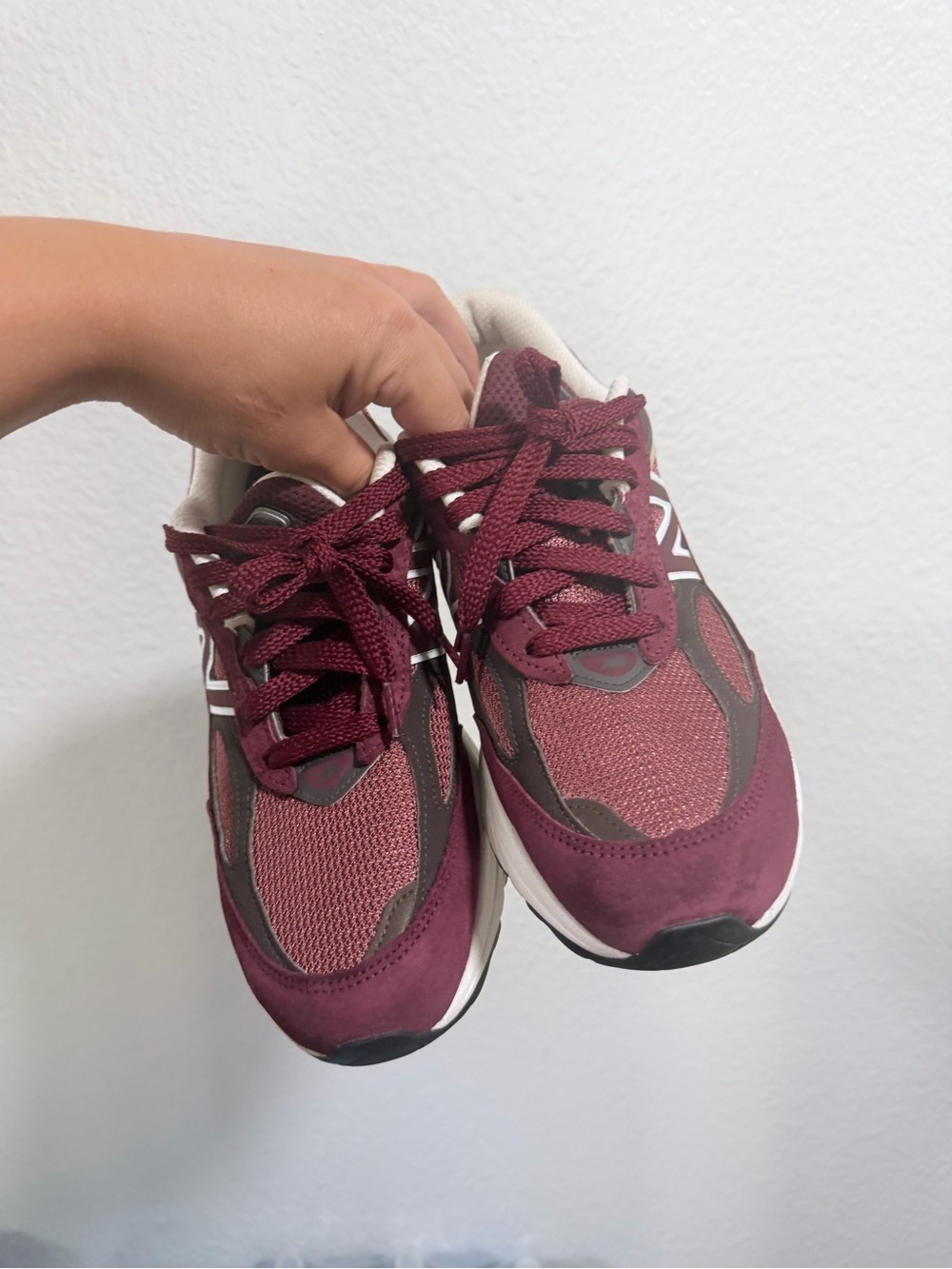 New Balance 990 teddy Santis Maroon - Picture 7 of 11